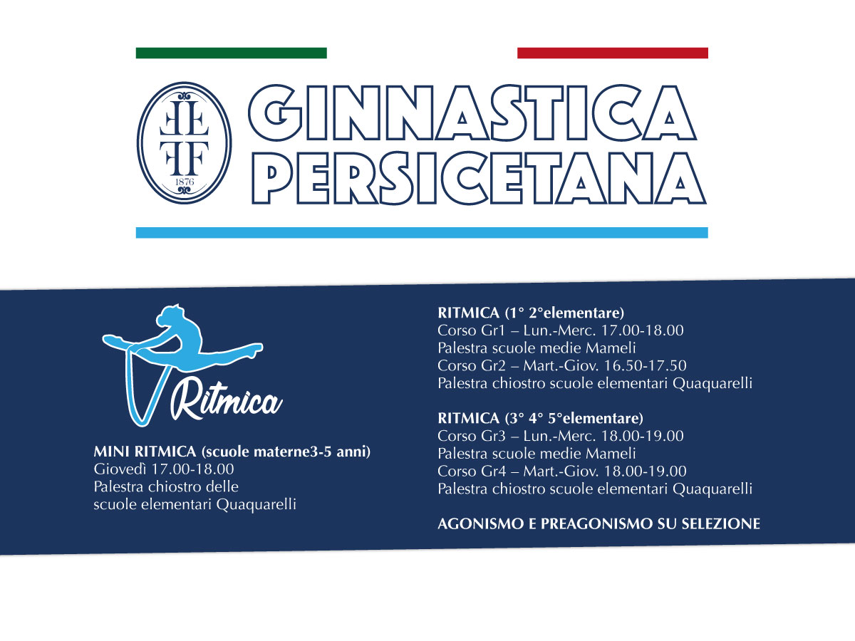 Ginnastica Ritmica giorni-orari