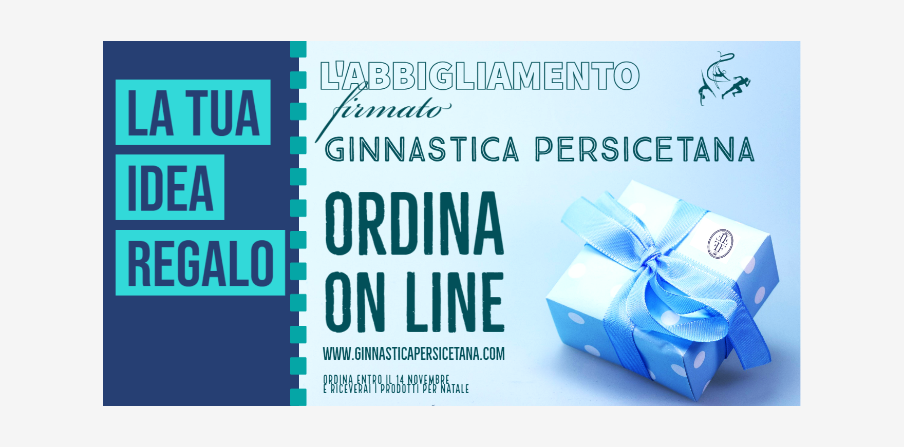 REGALATI L’ABBIGLIAMENTO FIRMATO GINNASTICA PERSICETANA