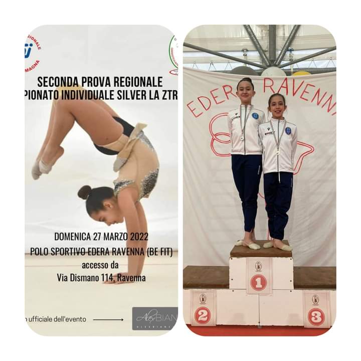 Ritmica: a Ravenna Anna e Irene dominano le gare Silver