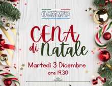 CENA DI NATALE - Martedì 3 Dicembre